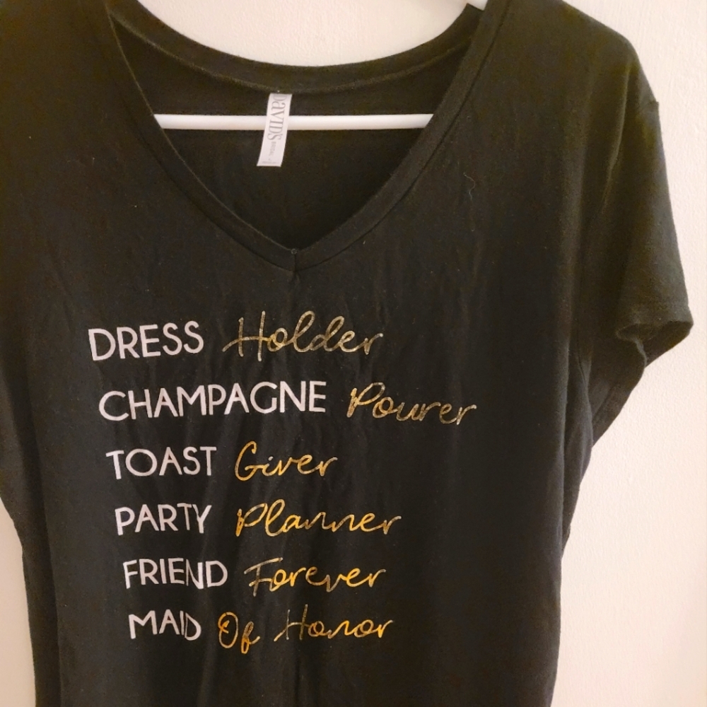Maid Of Honour shirt